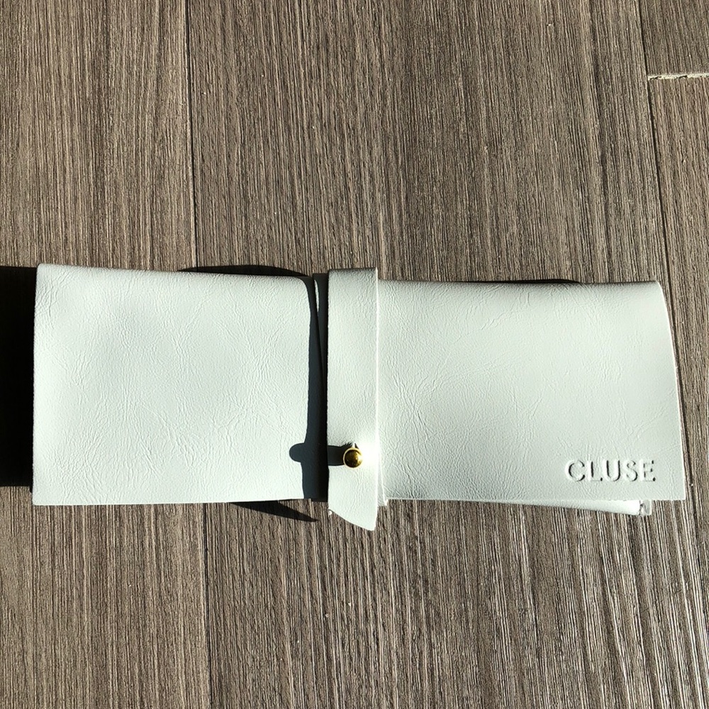 Cluse Black Leather Watch - Picture 6 of 8